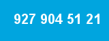 927 904 51 21 927 904 51 21